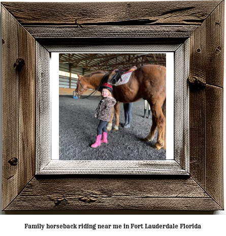 family horseback riding near me in Fort Lauderdale, Florida